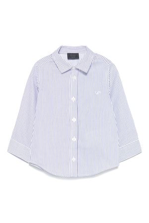 blue cotton shirt FAY KIDS | FW5570P0524100BL